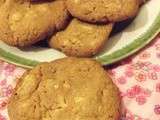 Cookies au chocolat blanc et noix du Brésil