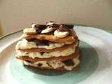 Millefeuille banane-chocolat