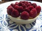 Tartelettes chocolat blanc-framboises