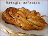 Kringle estonien au pralin et pépites de chocolat