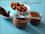 Petits pots de crème choco praliné (thermomix ou pas)