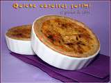 Quiches carottes surimi et graines de carvi