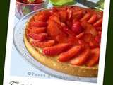 Tarte aux fraises (crème pâtissière)