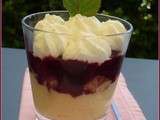 Trifle pâtissier aux fruits rouges