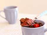 Mug-cake au Nutella (et framboises)