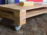 Faire une table basse en palette : mode d’emploi