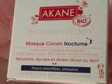 Masque Cocon Nocturne akane pour un réveil en beauté