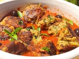 Boulettes d'aubergines alla parmigiana d'Ottolenghi