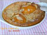 Gratin d'abricots aux amandes