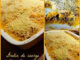 Gratin de courge butternut au boeuf