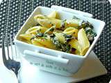 Penne au vert de blette et au thon