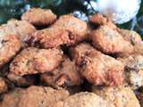 Petits biscuits aux raisins secs et aux flocons d'avoine