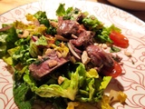 Salade asiatique au boeuf