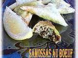 Samossas au boeuf