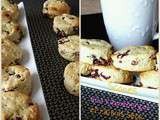 Scones aux cannerbeges et raisins secs