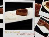 Tarte au chocolat et au Rivesaltes