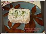 Terrine saumon et poireaux