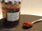 Confiture de Framboises, Poires et noisettes