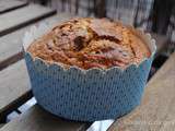 Gâteau aux noix et pépites de chocolat noir