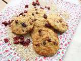 Cookies quinoa cranberries