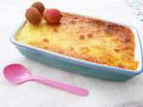 Gratin ananas-litchi-coco