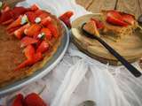 Tarte amandine aux fraises