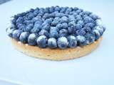 Tarte aux myrtilles