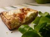 Quiche courgette-poireaux au chèvre