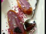 Éclairs à la violette