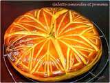 Galette des rois aux pommes vanillées et rhum