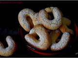 Helenettes à l’orange et à la fleur d’oranger (biscuits moelleux aux jaunes d’oeufs)