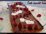 Tarte chocolat fraises