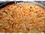 Tarte pommes citron