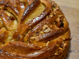 Babka gourmande ~ Noisette et caramel