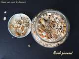 Muesli maison nature ou craquant - Home made muesli crunchy or not