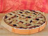 Tarte rustique poires pommes & amandes