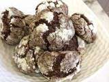 Crinkles au chocolat (sans gluten)