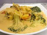 Curry aux légumes façon thaï