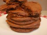 Pancakes vegan double choco