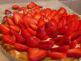 Tarte fraises et vanille