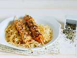 Brochettes de poulet sauce Teriyaki