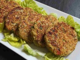 Burgers d’aubergines (délicieux et sans gras)