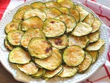 Chips de courgette avec seulement 2 ingrédients