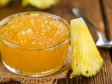 Confiture d’ananas avec ananas en conserve