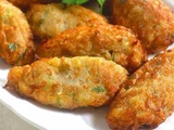 Croquettes de pommes de terre et morue