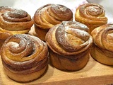 Cruffins au chocolat