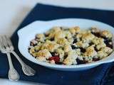 Crumble aux fruits rouges