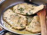 Escalopes de veau à base de citron Version Italienne