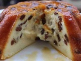 Gâteau de semoule et raisins secs