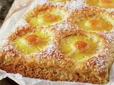 Gâteau éponge à l’ananas et à la noix de coco